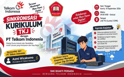 Sinkronisasi Kurikulum TKJ & PT Telkom Indonesia