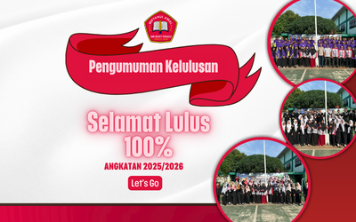 Selamat Lulus 100% siswa SMK Bhakti Persada
